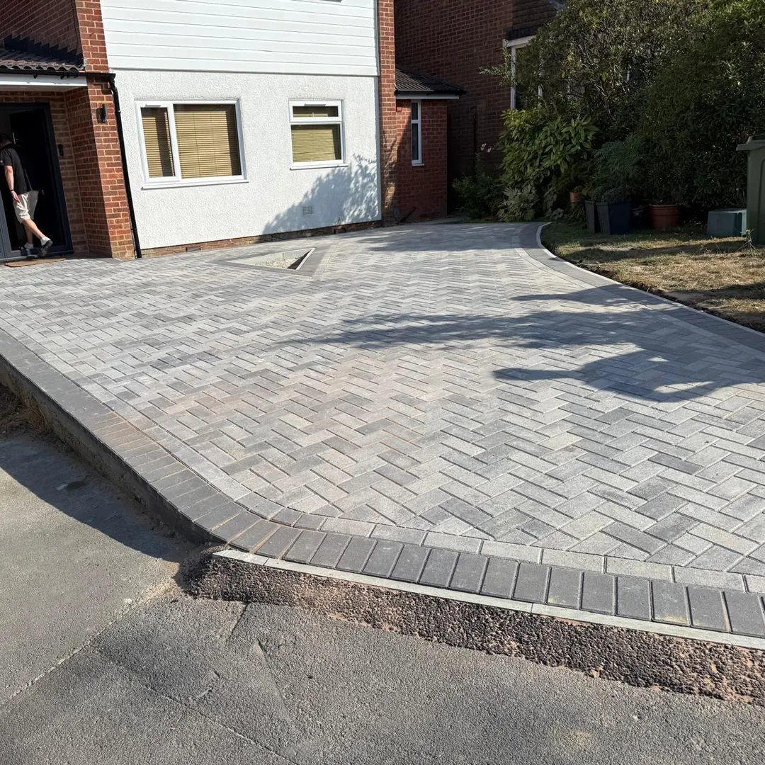 Driveway & Patio project by Camberley Drives & Patios Ltd in Camberley